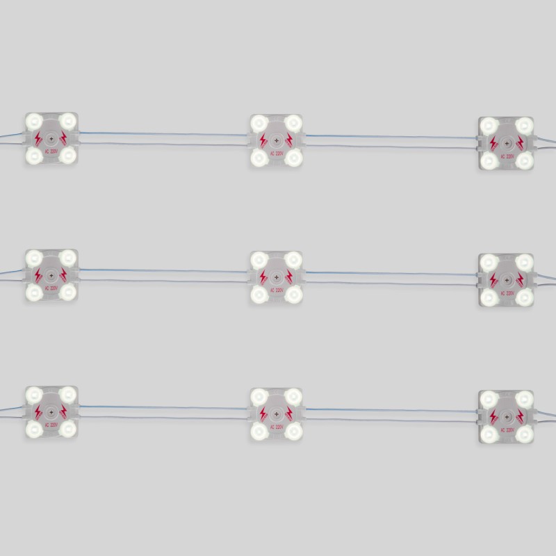 Module LED carré pour enseignes lumineuses - 3,6W