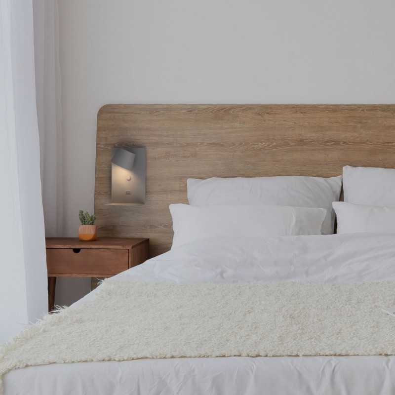 Lampe de chevet avec USB Lampe de chevet avec USB