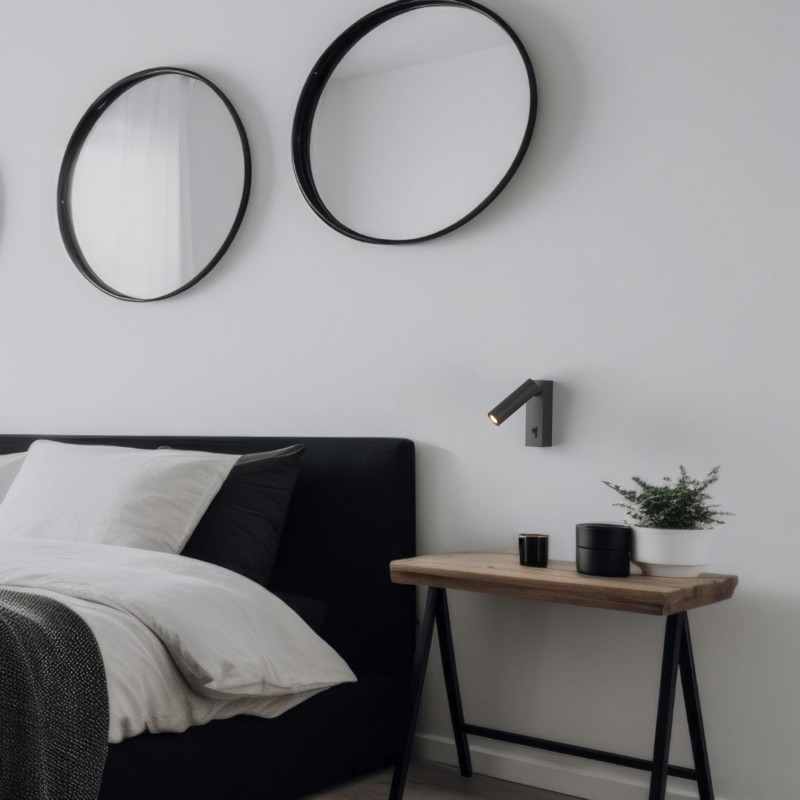 Lampe de lecture LED de 2W orientable Lampe de lecture LED de 2W orientable