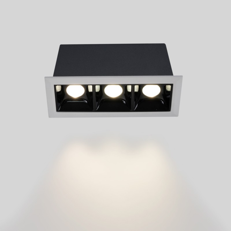 Linéaire blanc 3 spots Linéaire blanc 3 spots