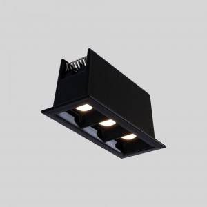 Linéaire LED encastrable triple