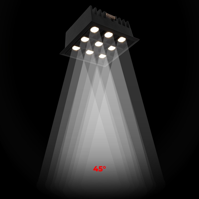 Luminaire carré encastrable Luminaire carré encastrable