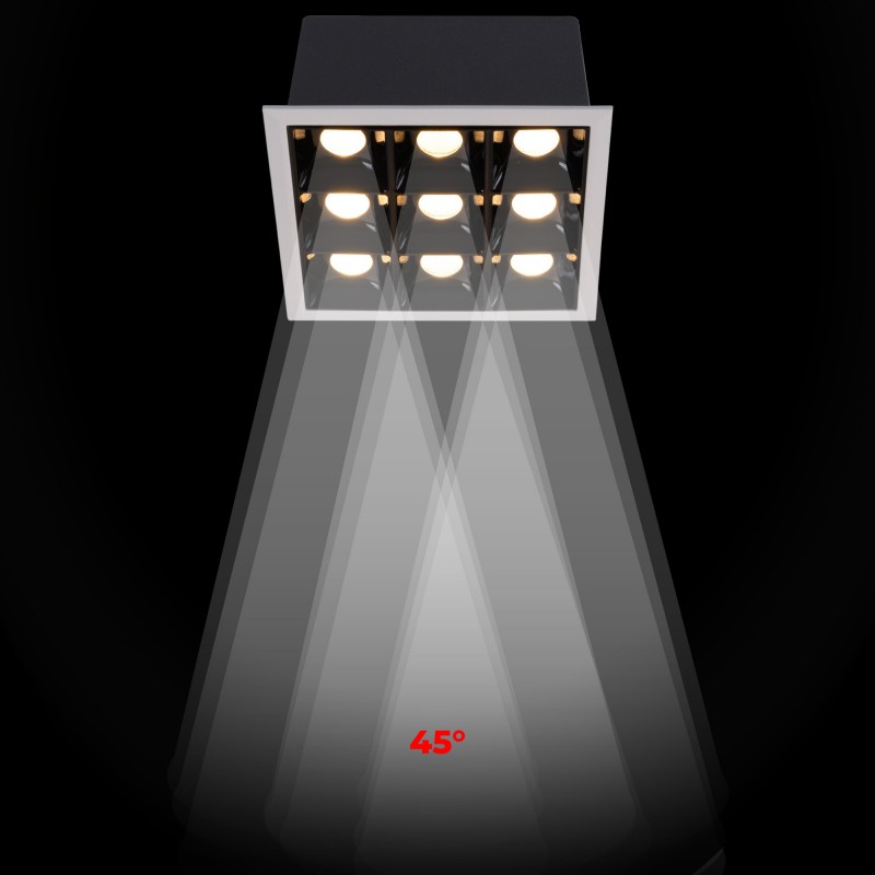 Plafonnier encastrable carré Plafonnier encastrable carré