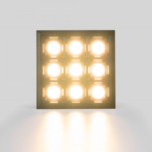 Luminaire encastré 9 spots