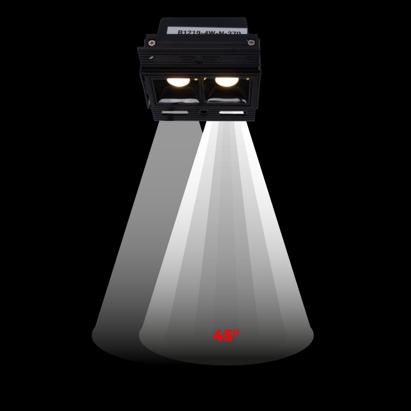 Spot de plafond double Spot de plafond double