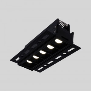 Downlight multiple pour intégrer au faux plafond