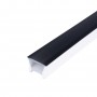 Silicone noire flex pour rubans LED 16x16
