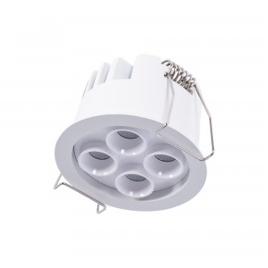 Spot LED encastrable rond 8W blanc