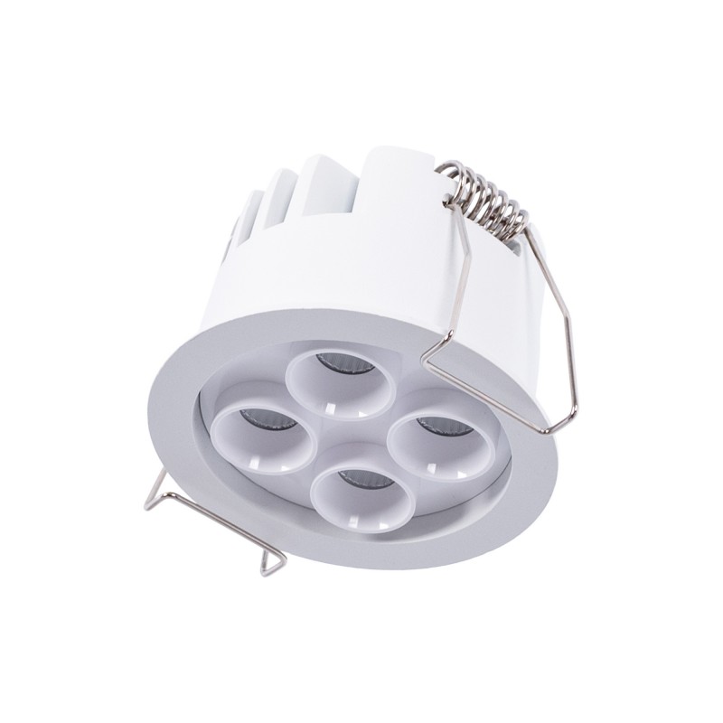 Spot LED encastrable rond 8W blanc