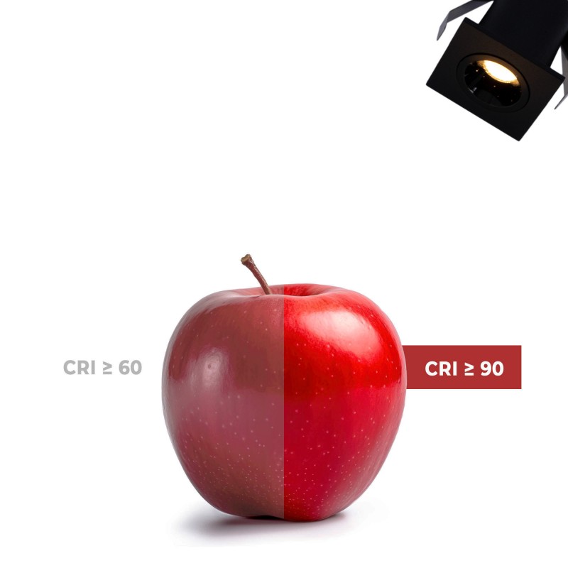 Spot encastré noir Spot encastré noir