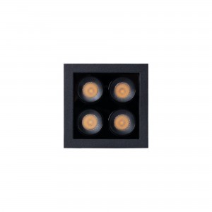 Spot LED carré encastrable pour plafond