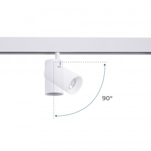 Spot magnétique orientable blanc