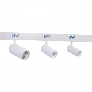 Spot sur rail orientable LED