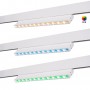 Spot orientable sur rail magnétique RGB + CCT