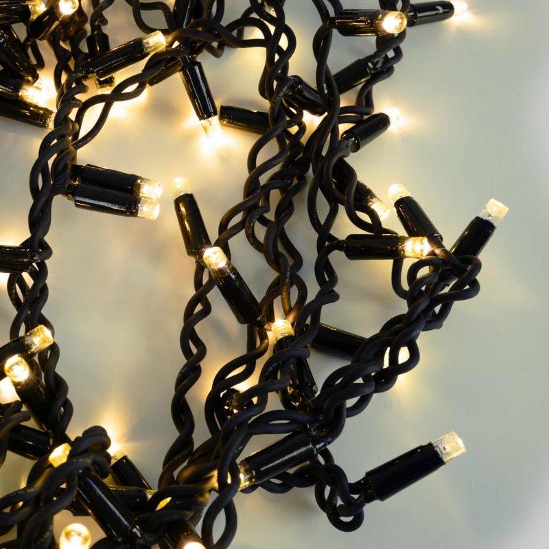 Rideau lumineux 100 lumières blanc chaud Rideau lumineux 100 lumières blanc chaud