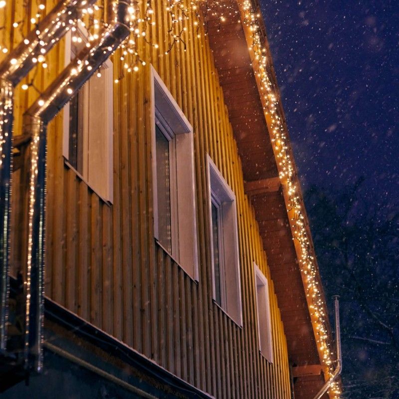 Guirlande rideau Noel Guirlande rideau Noel