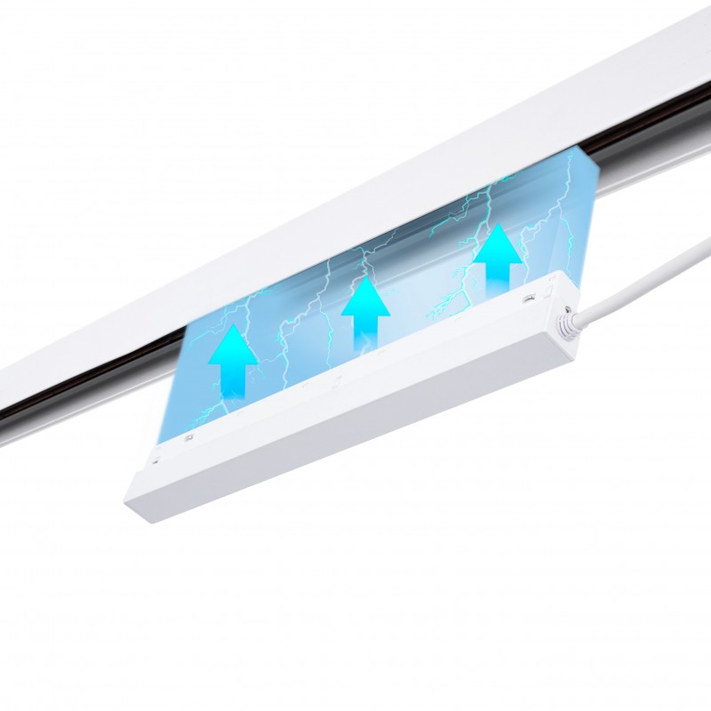 Alimentateur sur rails magneto blancs