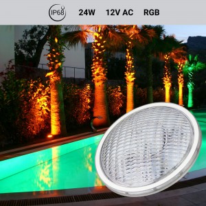 Spot piscine LED PAR56 24W IP68