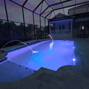 Phare de piscine RGB