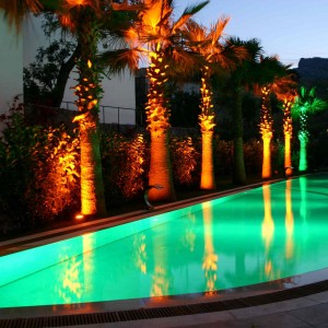 Lampe de piscine RGB à télécommande