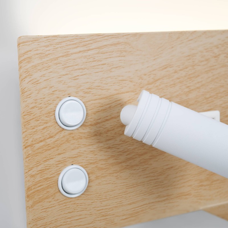 Lampe de chevet orientable