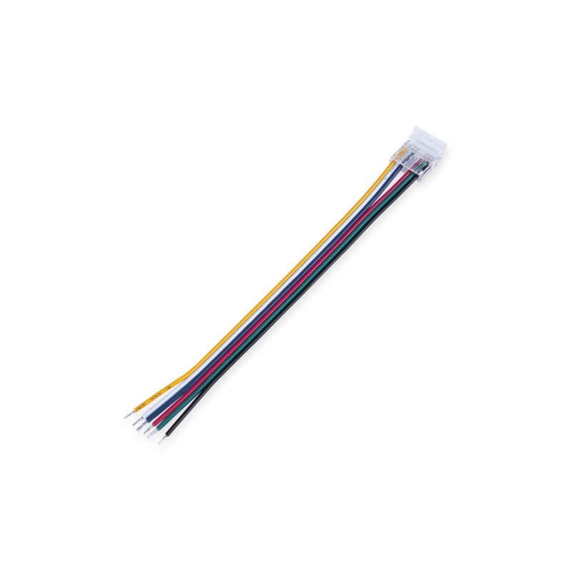 Connecteur Hippo pour relier un ruban LED COB RGB + CCT à son contrôleur