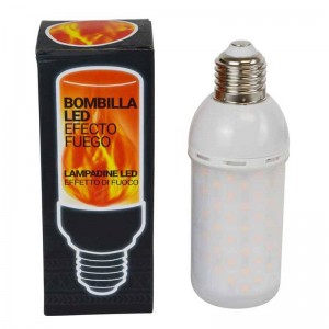 lampe led décorative effet feu