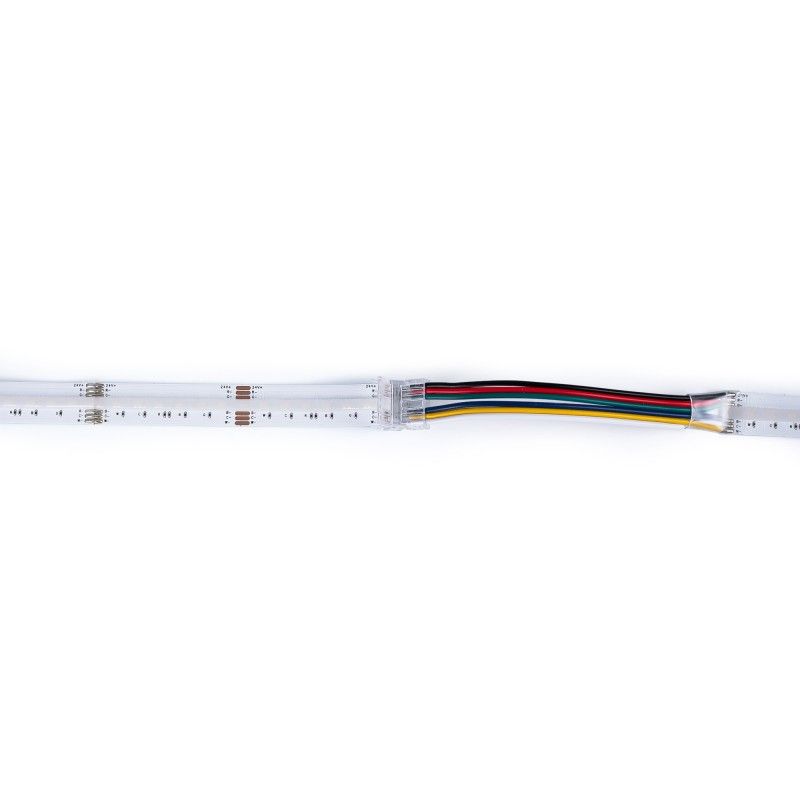 Raccord pour ruban LED RGB + CCT à câble Raccord pour ruban LED RGB + CCT à câble