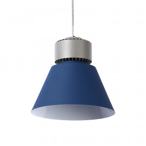 Cloche LED à usage commercial 36W - 4300K - IRC95 - Driver KeGu - Bleu