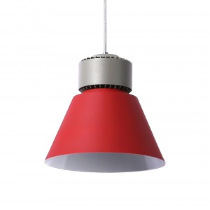 Cloche LED à usage commercial 36W - 4300K - IRC95 - Driver KeGu - Rouge