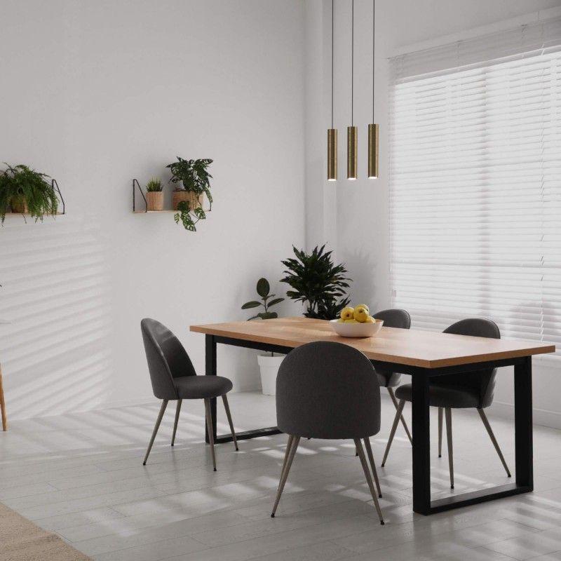 Suspension scandinave moderne 3 spots Suspension scandinave moderne 3 spots