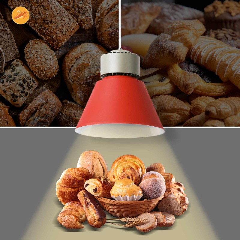 Cloche suspendue LED