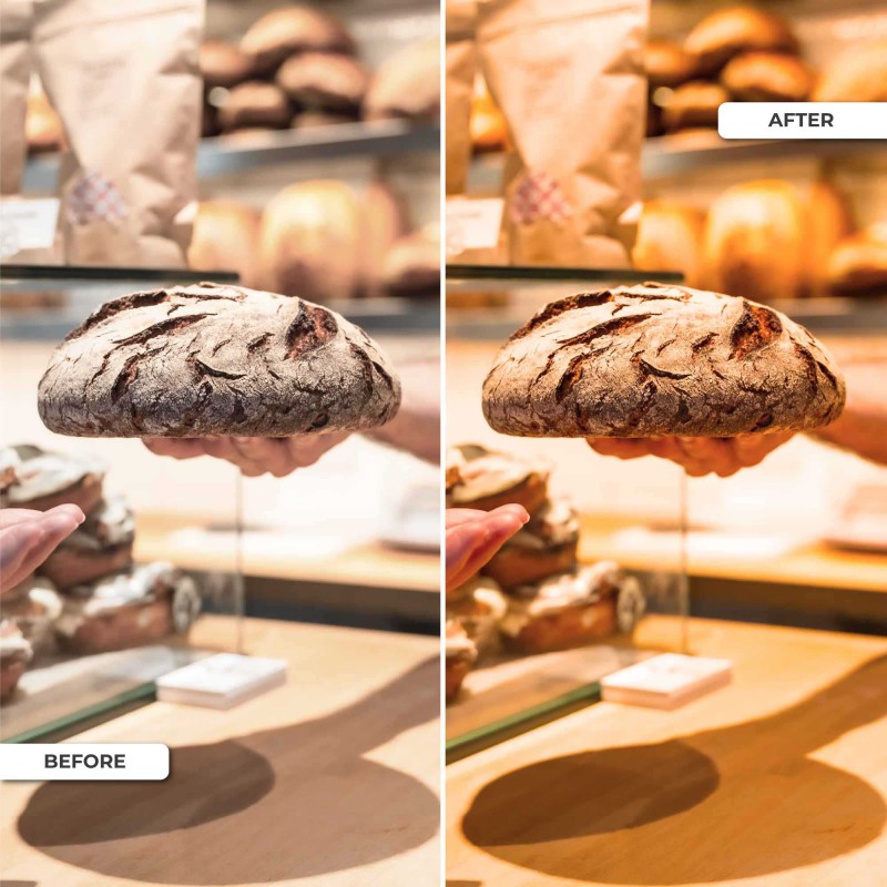 Cloche commerciale LED