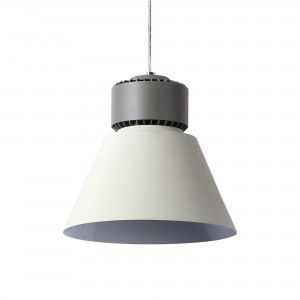 Cloche LED commerciale blanche 36W