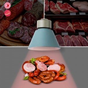 Suspension cloche LED commerciale