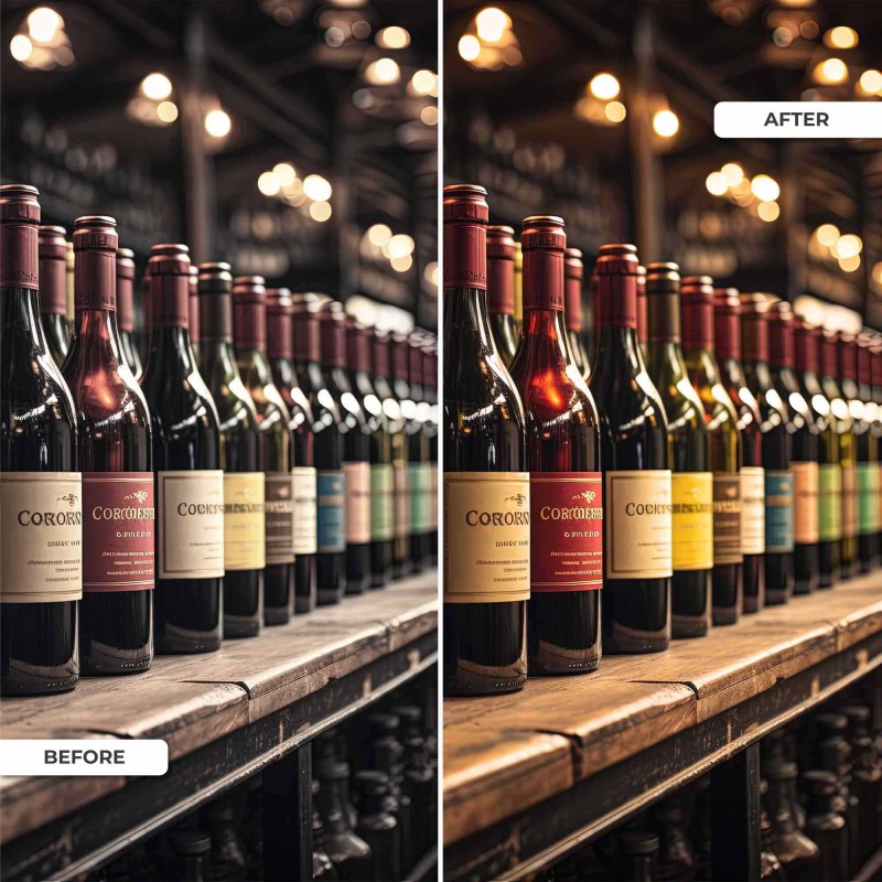 Suspension idéale rayon vins