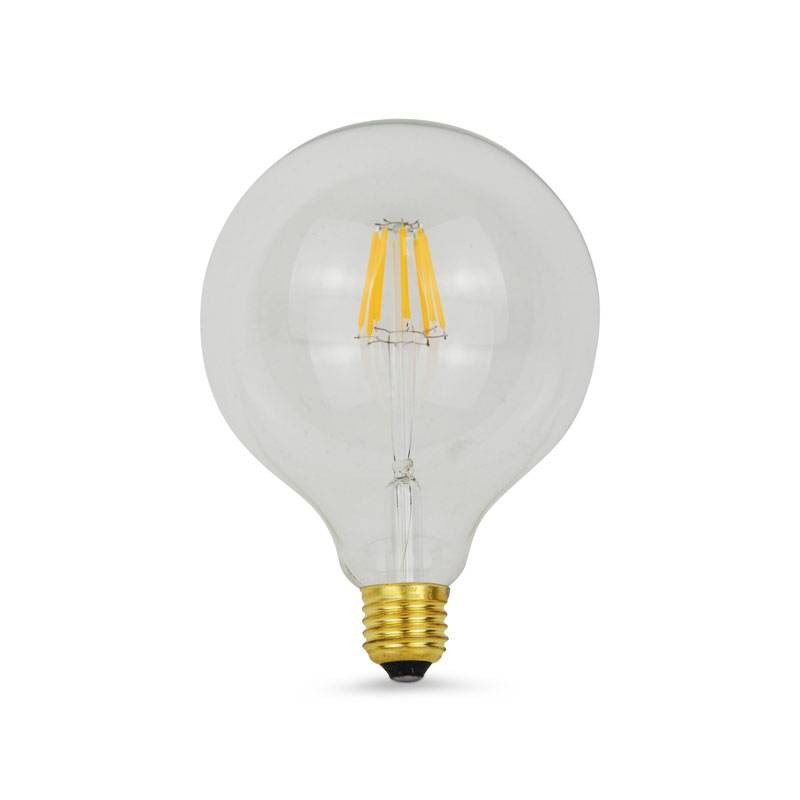 Ampoule LED E27 8W filament G125 Globe