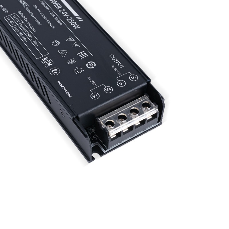 Driver LED 24V à tension constante 250W Driver LED 24V à tension constante 250W