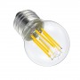 Ampoule sphérique LED G45 6W filament E27 transparent Ampoule sphérique LED G45 6W filament E27 transparent