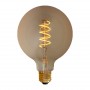 AMPOULE LED SOFT FILAMENT SPIRALE GOLD VINTAGE E27 G125 4W DIMMABLE 2000K AMPOULE LED SOFT FILAMENT SPIRALE GOLD VINTAGE E27 G125 4W DIMMABLE 2000K