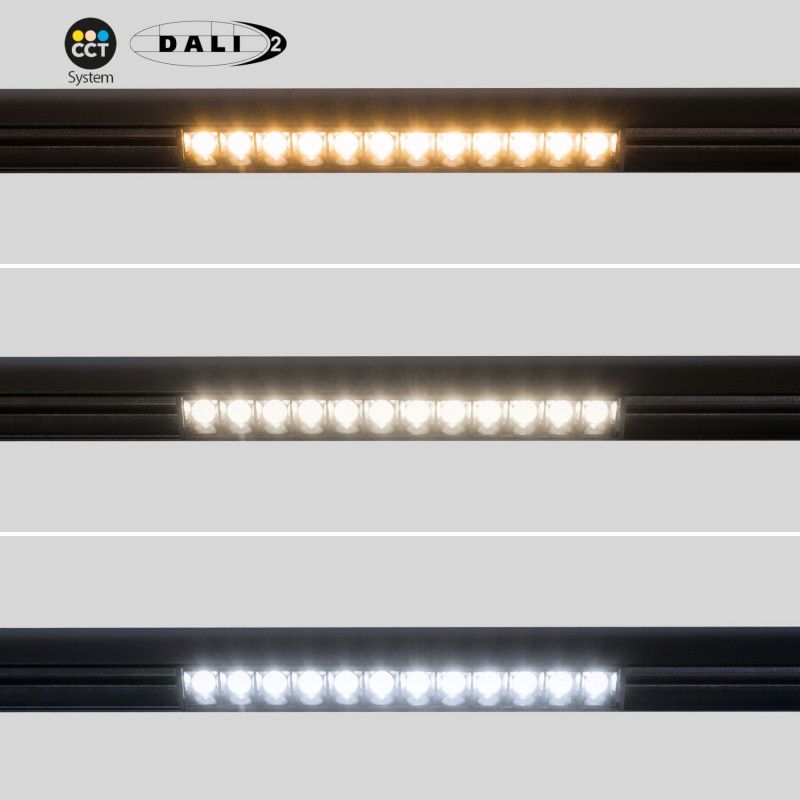 Luminaire linéaire CCT magnétique