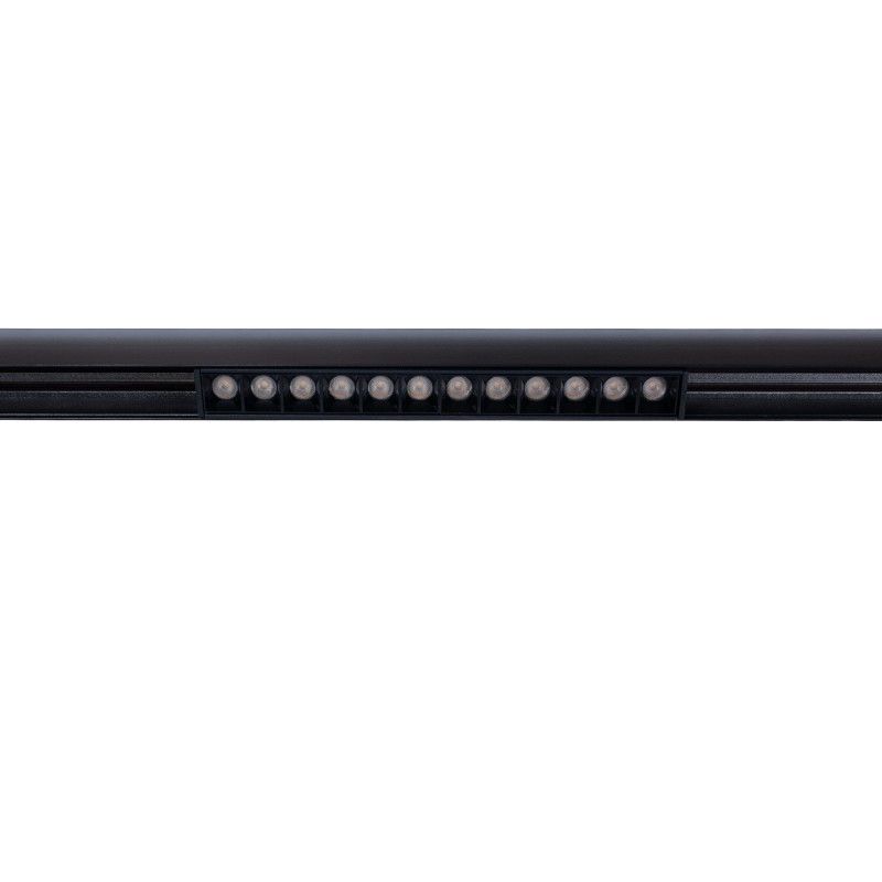 Spot LED linéaire opale CCT sur rail 48V