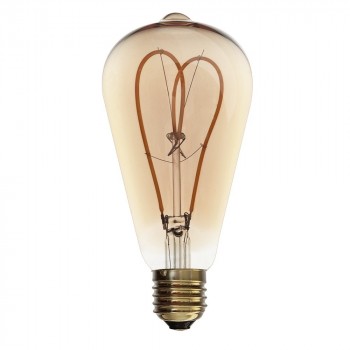 ampoule led  dimmable coeur