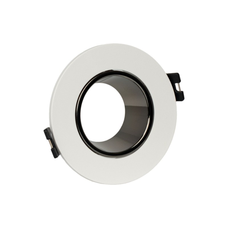 Support de spot encastrable rond + une douille GU10 Support de spot encastrable rond + une douille GU10