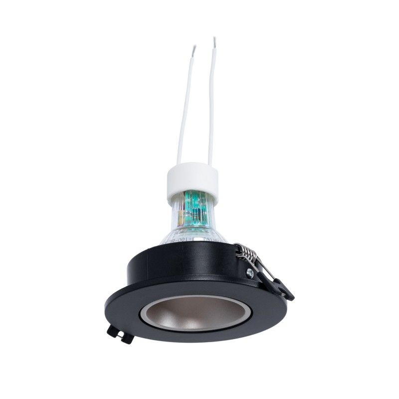 Collerette spot encastrable + ampoule Collerette spot encastrable + ampoule