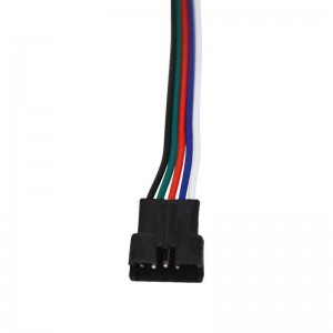 Connecteur mâle pour ruban LED RGBW IP20 avec câble