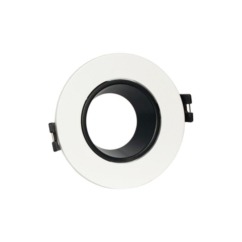 Support de spot encastrable rond + une douille GU10 Support de spot encastrable rond + une douille GU10