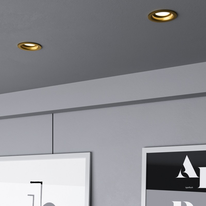 Downlight doré GU10 Downlight doré GU10
