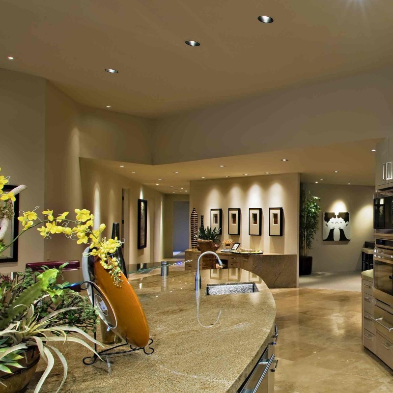 Downlight dichroïque blanc intérieur noir Downlight dichroïque blanc intérieur noir