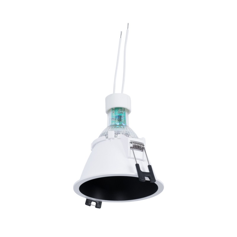 Support spot encastrable blanc + noir Support spot encastrable blanc + noir